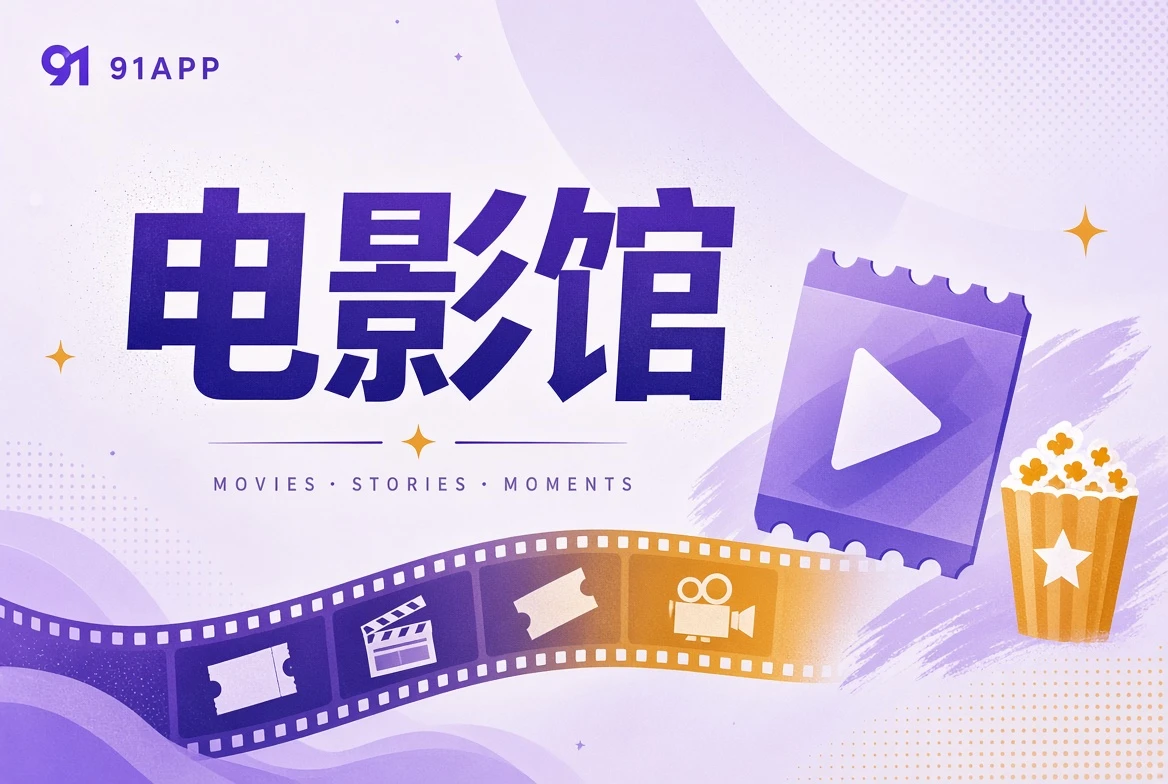 银幕与放映光束主题配图